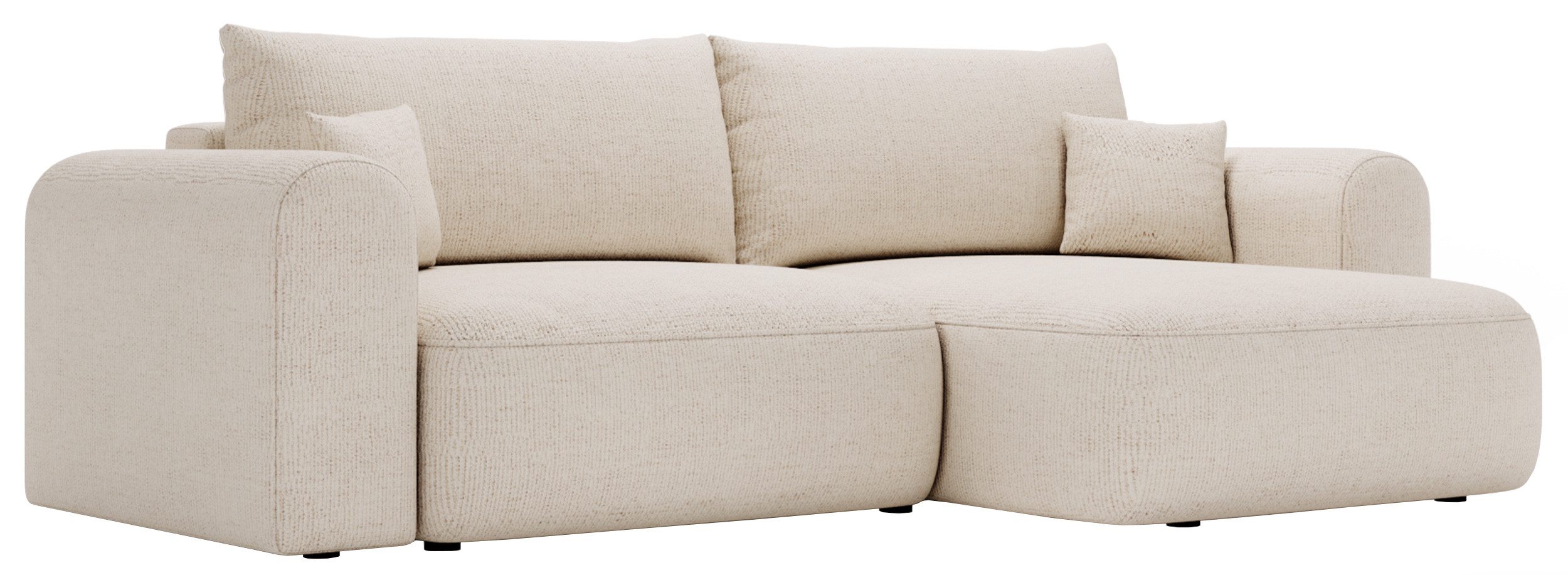 MKS MÖBEL Ecksofa NELSON, Set, Wellenfedern, günstig online kaufen