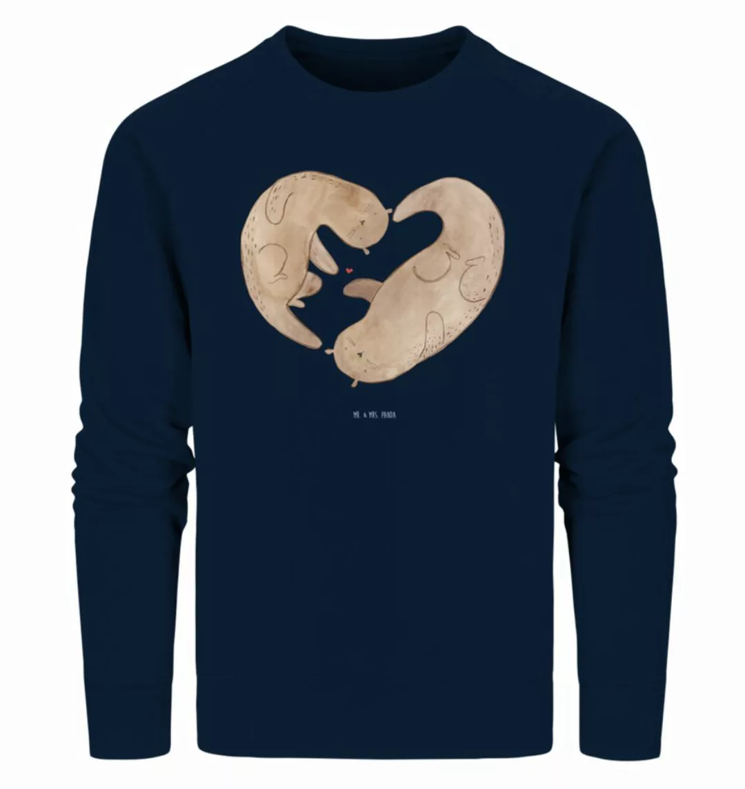 Mr. & Mrs. Panda Longpullover Größe M Otter Valentine - French Navy - Gesch günstig online kaufen