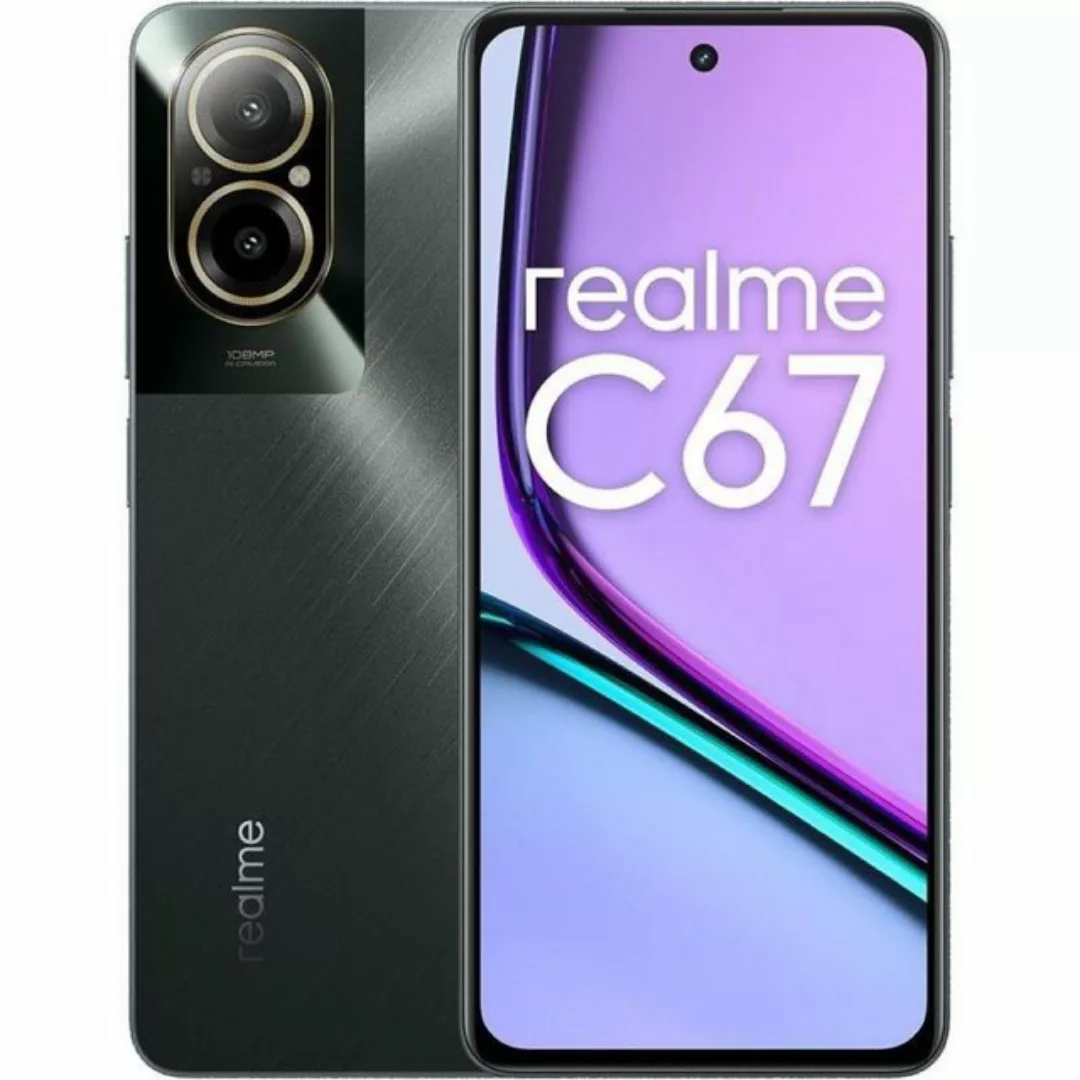 Realme C67 256 GB / 8 GB - Smartphone - black rock Smartphone (6,72 Zoll) günstig online kaufen