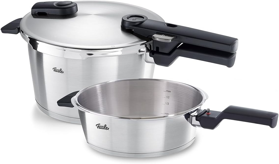 Fissler Schnellkochtopf »Vitaquick® Premium«, Edelstahl 18/10, (Set, 2 tlg. günstig online kaufen