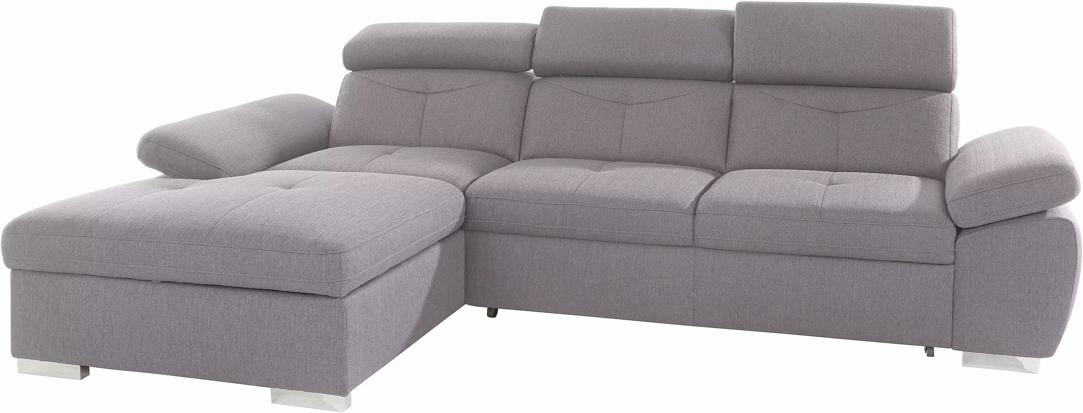 exxpo - sofa fashion Ecksofa »Spring, L-Form«, wahlweise mit Bettfunktion u günstig online kaufen