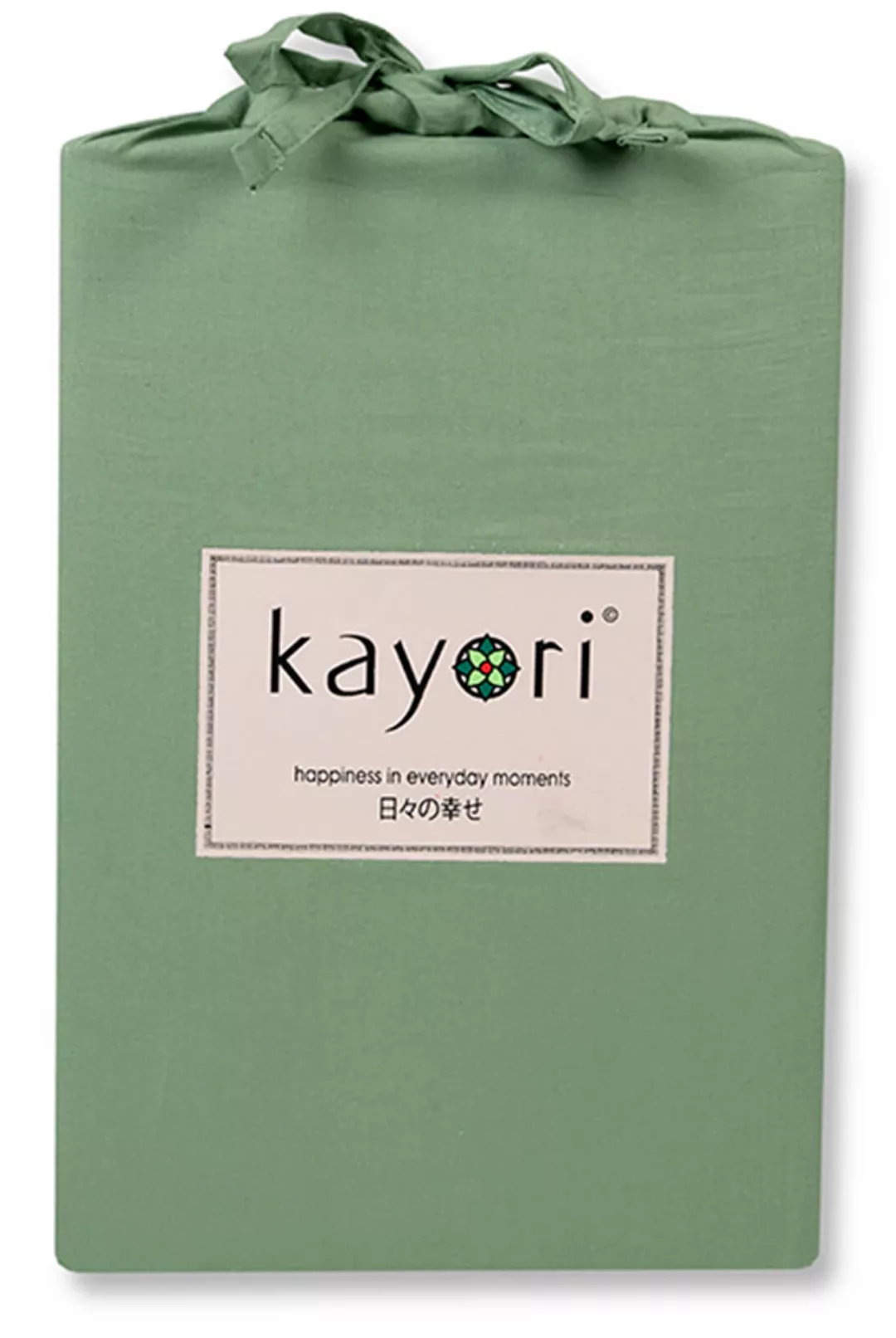 kayori Spannbettlaken »Kai«, 100% Baumwolle-Satin günstig online kaufen