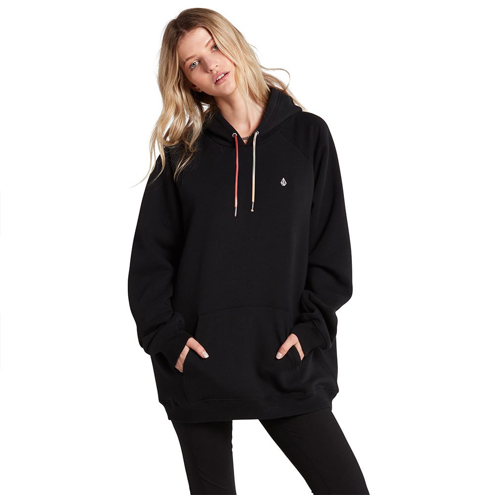 Volcom Truly Stoked Bf Kapuzenpullover XS Black / Escape günstig online kaufen