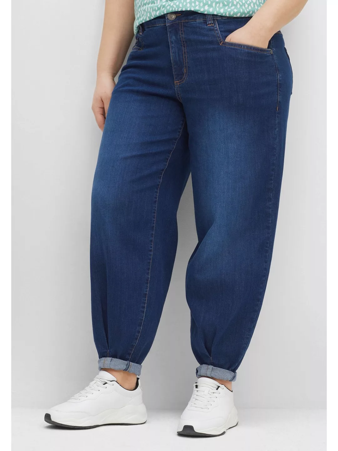 Sheego Stretch-Jeans "Große Größen", OLIVIA in Five-Pocket-Form günstig online kaufen