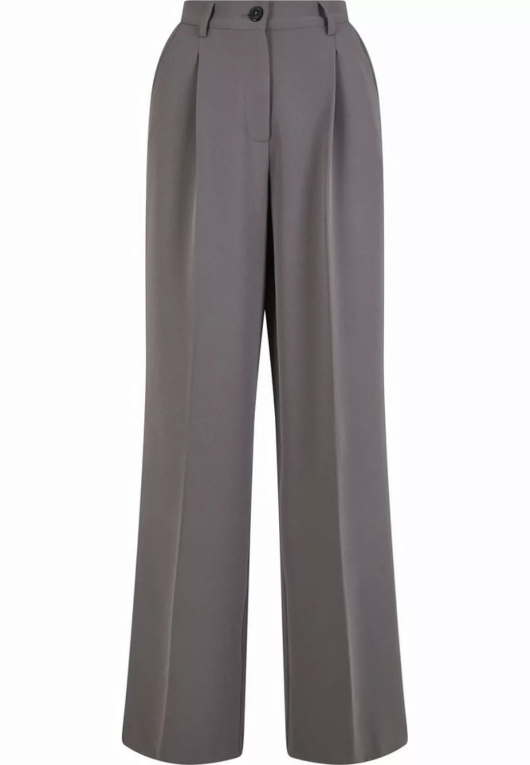 URBAN CLASSICS Stoffhose "Urban Classics Ladies Wide Leg Trousers", (1 tlg. günstig online kaufen