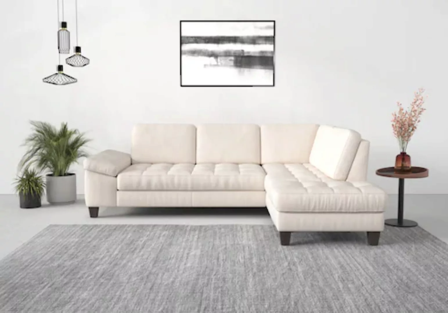 sit&more Ecksofa »Westham L-Form«, mit Ottomane, mit oder ohne Bettfunktion günstig online kaufen