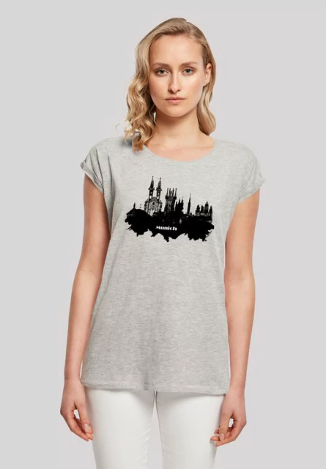 F4NT4STIC T-Shirt "Cities Collection - Munich skyline", Print günstig online kaufen