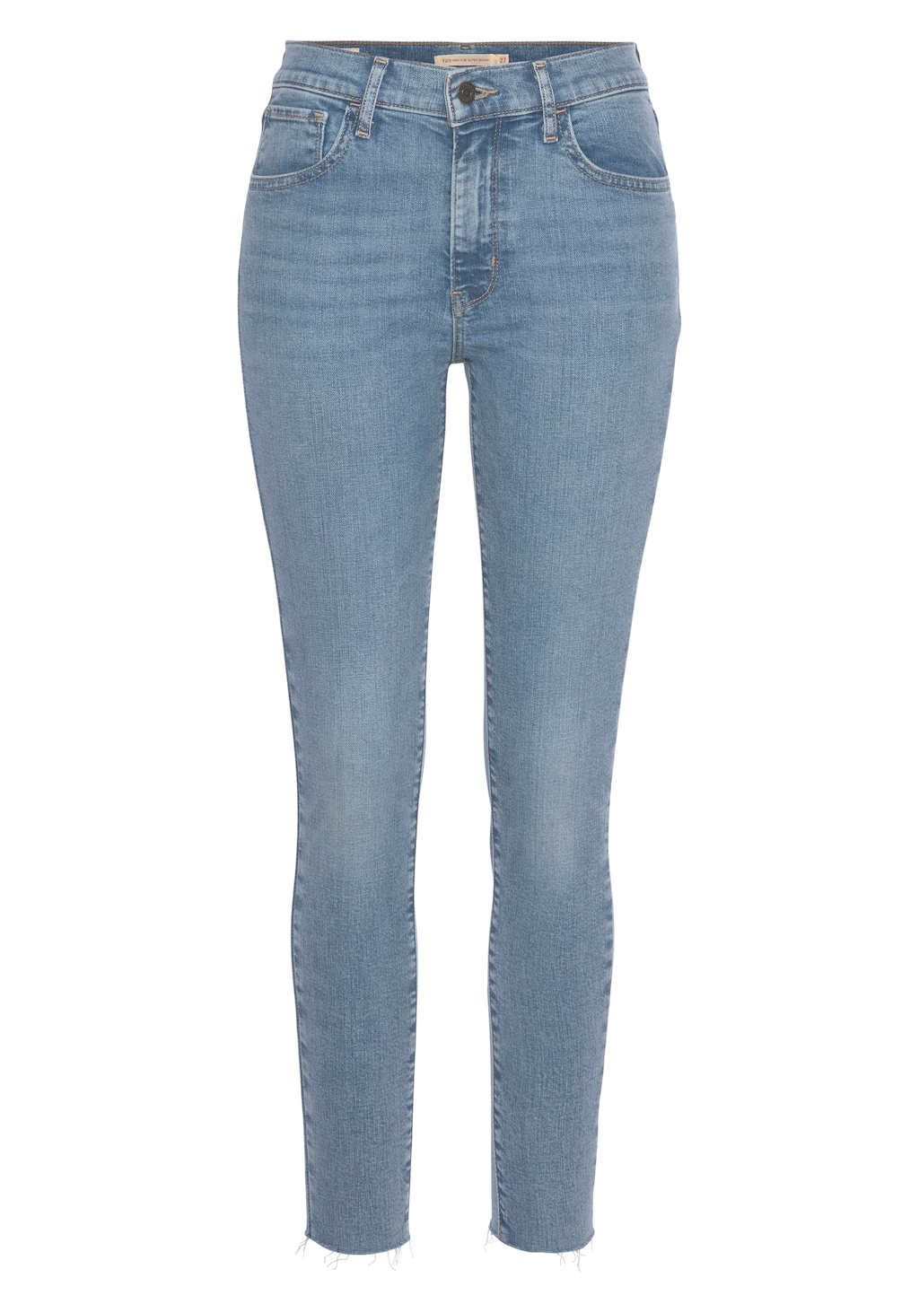 Levis Skinny-fit-Jeans "720 High Rise", High Waist mit offenem Saum günstig online kaufen