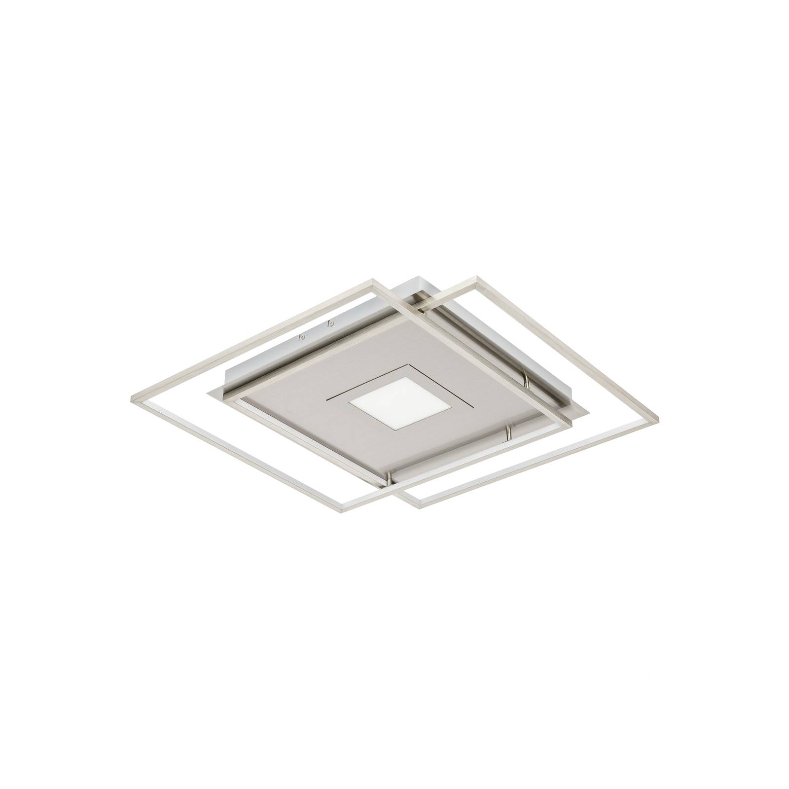 Lucande Jirya LED-Deckenlampe, CCT, silber günstig online kaufen
