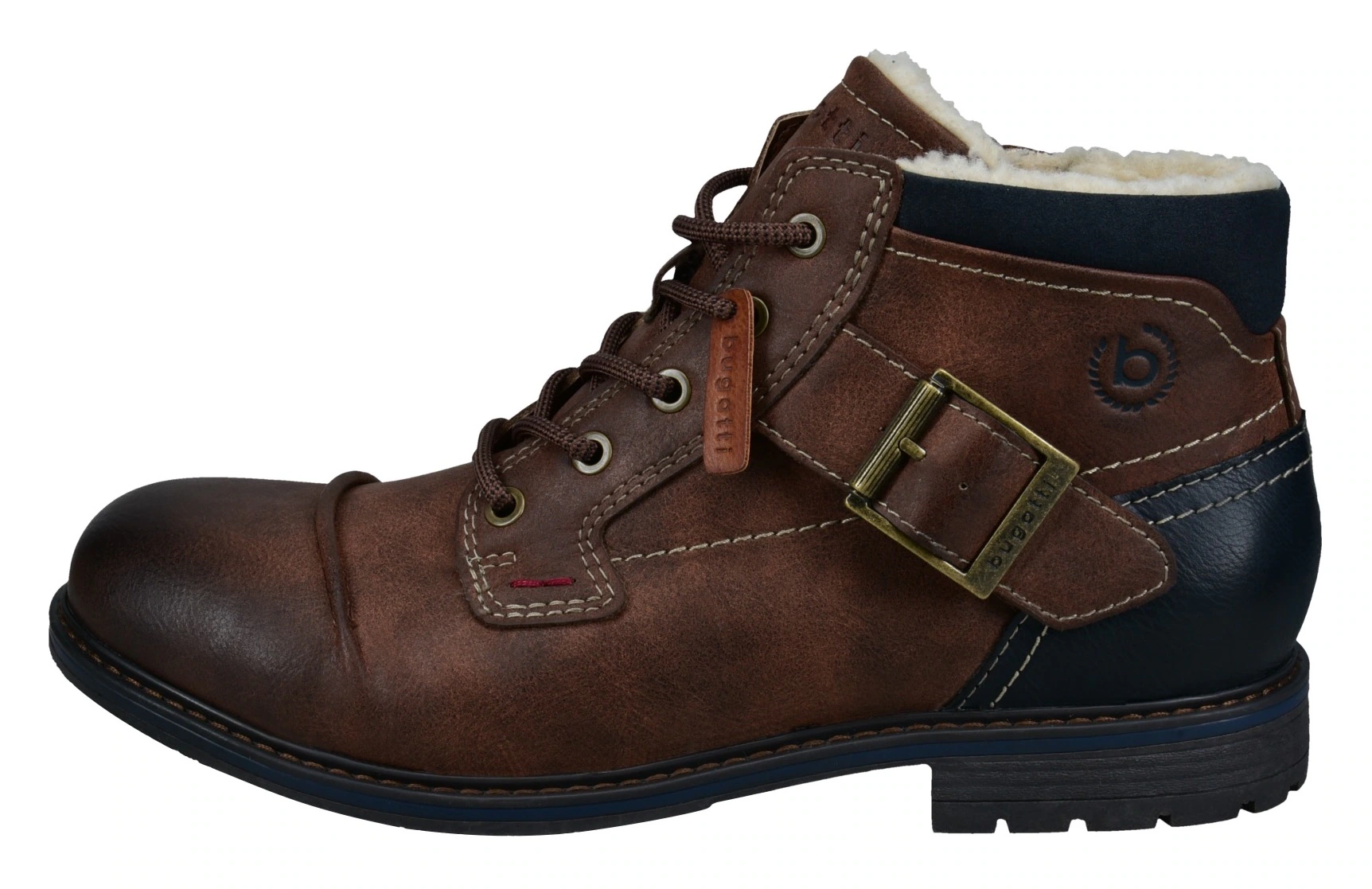 bugatti Winterboots, Boots, Schnürboots, Workerboots mit Innenreißverschlus günstig online kaufen