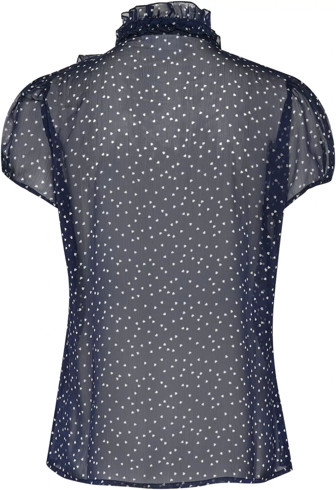 Saint Tropez Rüschenbluse LiljaSZ Crinkle SS Shirt günstig online kaufen