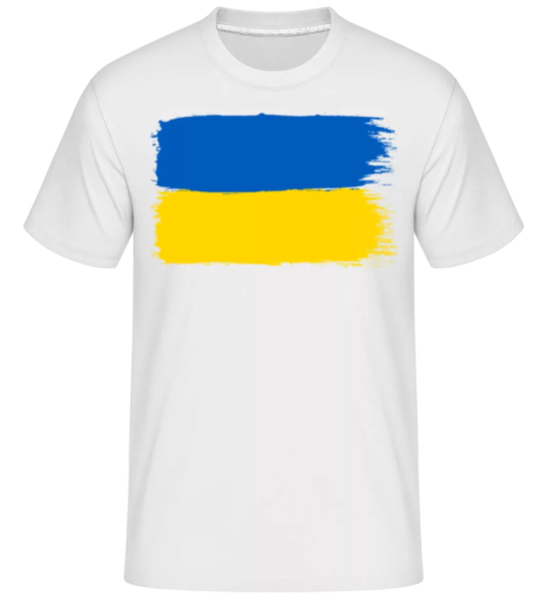 Länder Flagge Ukraine · Shirtinator Männer T-Shirt günstig online kaufen