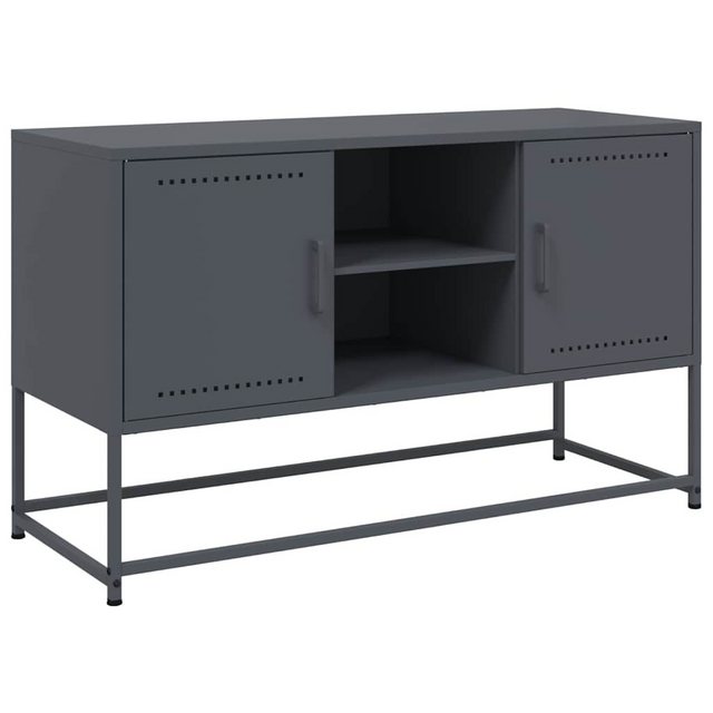 vidaXL TV-Schrank TV-Schrank Anthrazit 100,5x39x60,5 cm Stahl (1-St) günstig online kaufen