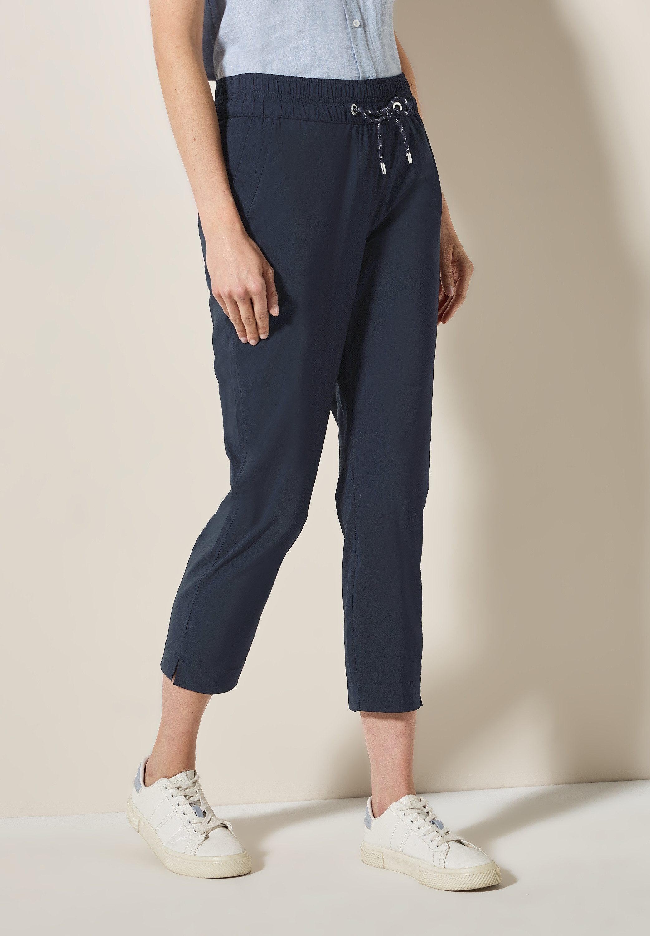 Cecil Jogger Pants, Elastikbund mit Tunnelzug günstig online kaufen