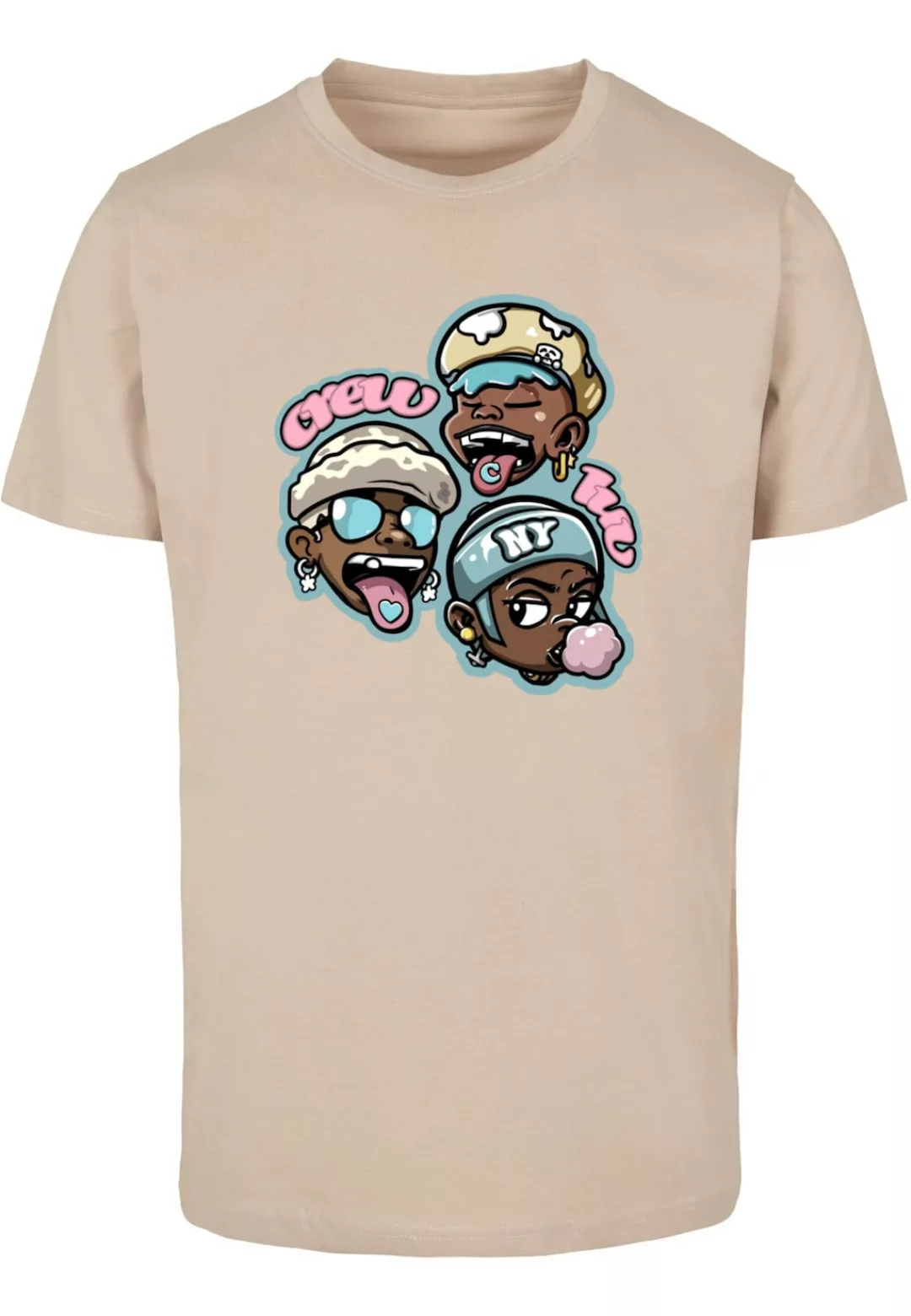 MisterTee T-Shirt "MisterTee Crew Luv Tee", (1 tlg.) günstig online kaufen