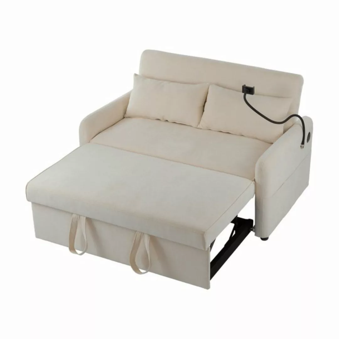 REDOM Sofa Loungesofa Kindersofa, Multifunktionales Doppel-Klappschlafsofa, günstig online kaufen