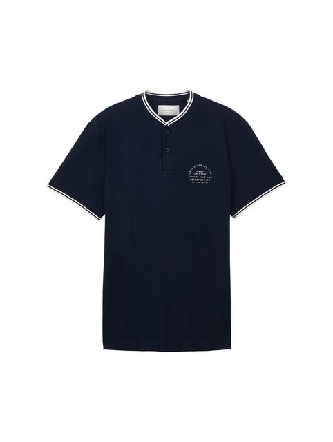 TOM TAILOR Poloshirt Poloshirt mit Print günstig online kaufen