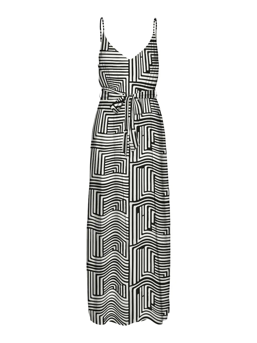 Vero Moda Spaghettikleid "VMEASY JOY SLIT MAXI V-NECK DRESS WV GA", Sommerk günstig online kaufen