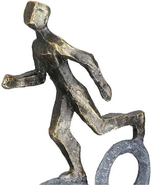 Casablanca by Gilde Dekofigur »Skulptur Running on Rings« günstig online kaufen