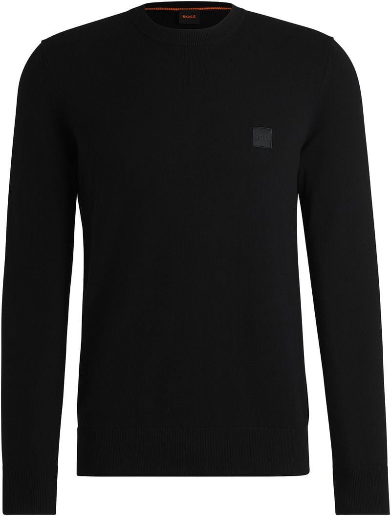 BOSS Pullover Kanovano Schwarz - Größe 3XL günstig online kaufen
