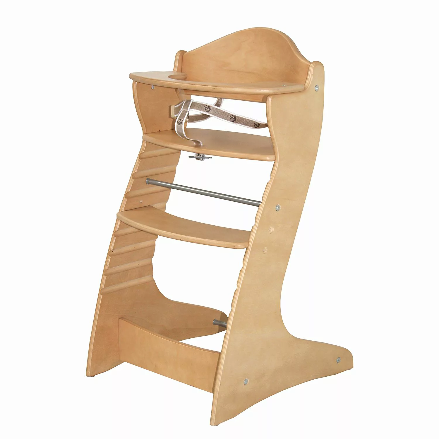 roba® Hochstuhl »Treppenhochstuhl Chair up, natur«, aus Holz günstig online kaufen