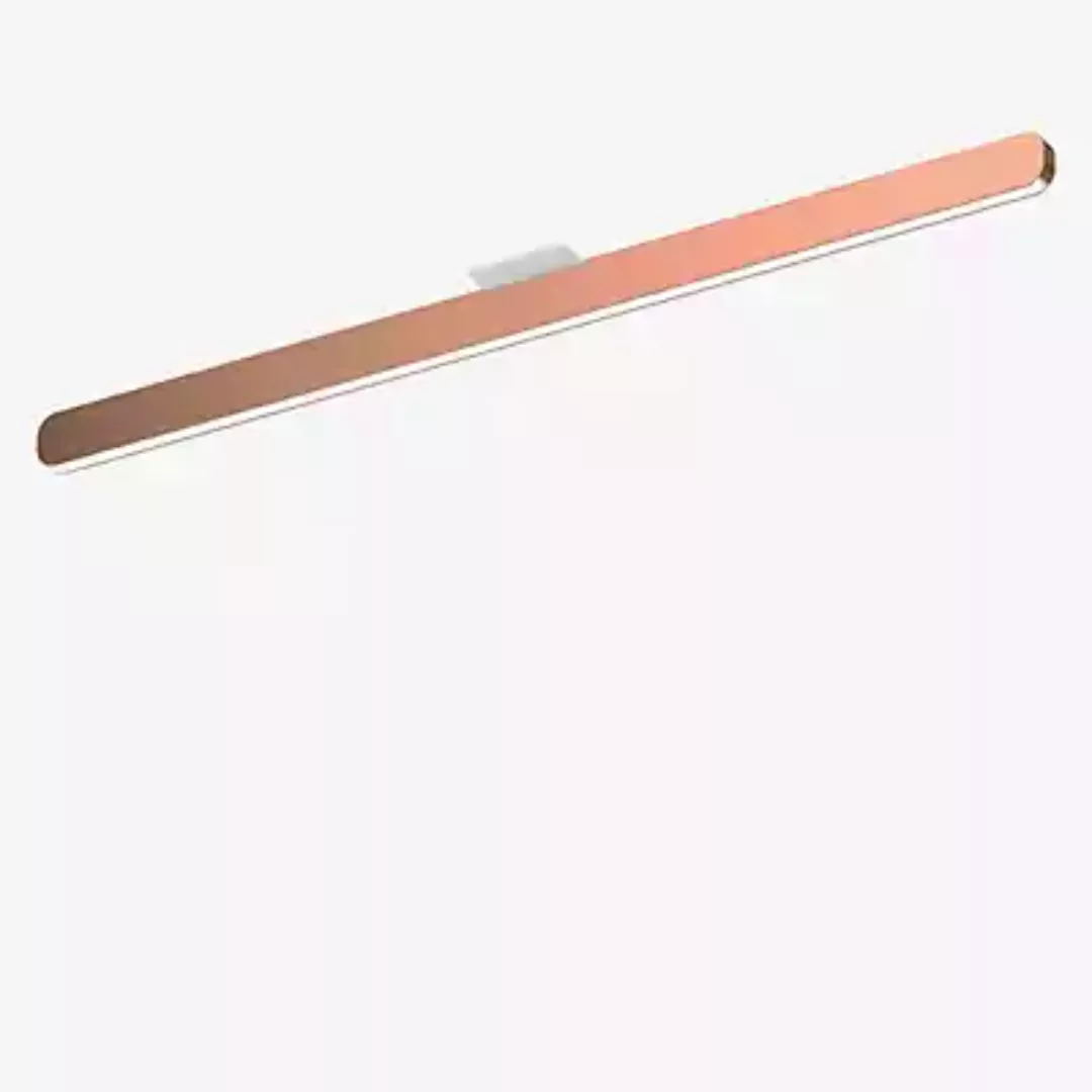 Occhio Mito Alto 100 Up Wide Deckenleuchte LED, Kopf roségold/Abdeckung wei günstig online kaufen