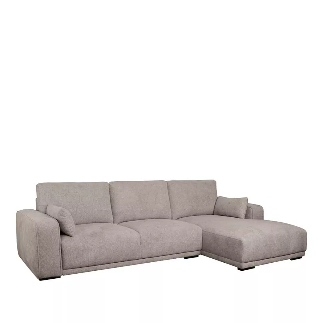 Eckcouch Sofa in Beige mit Taschenfederkern günstig online kaufen