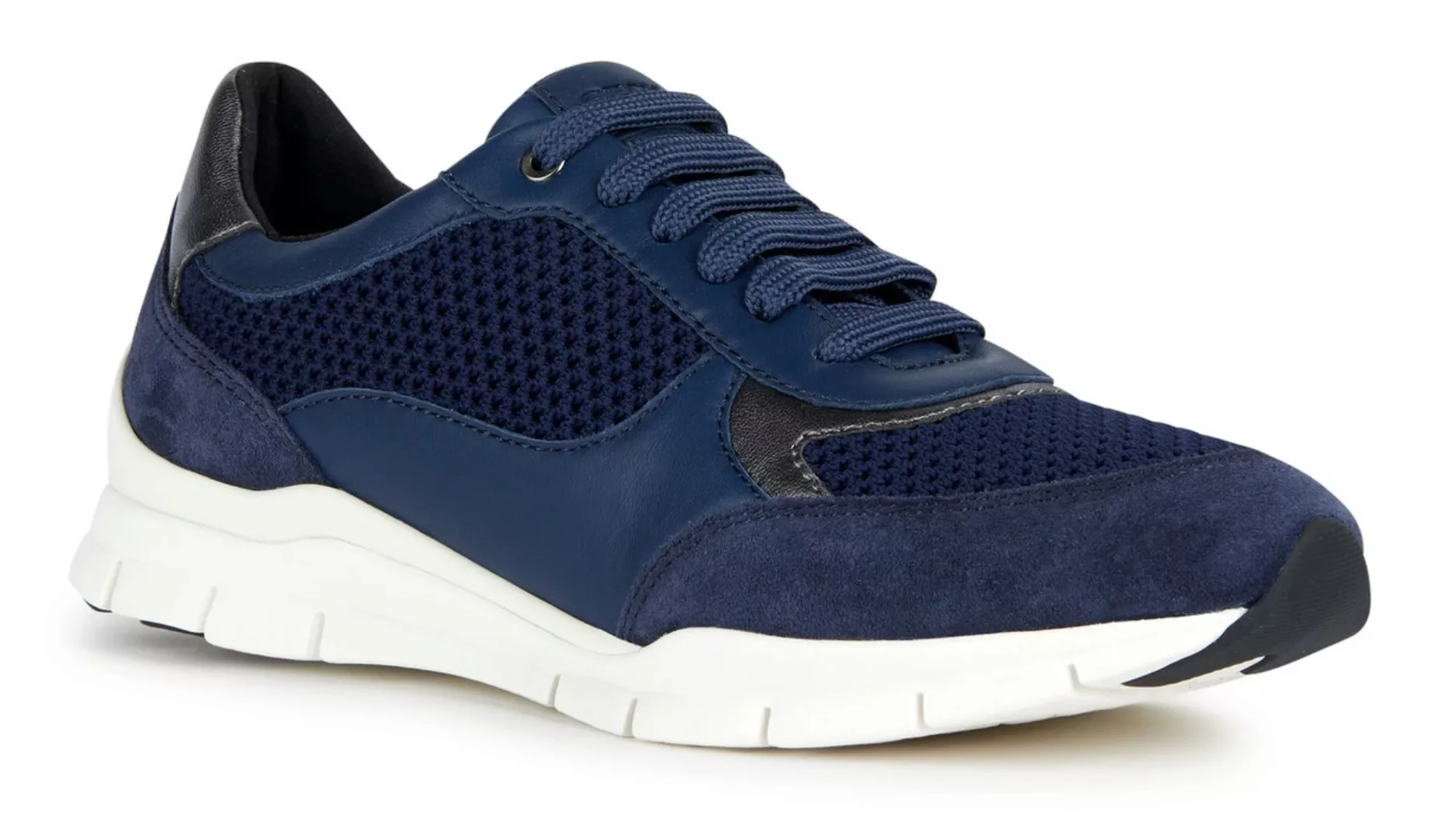 Geox Sneaker "D SUKIE", mit knitwear Einsatz, Freizeitschuh, Halbschuh, Sch günstig online kaufen