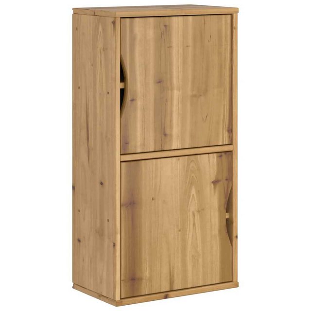 vidaXL Beistellschrank Beistellschrank ODDA 40x24x79 cm Massivholz Kiefer ( günstig online kaufen