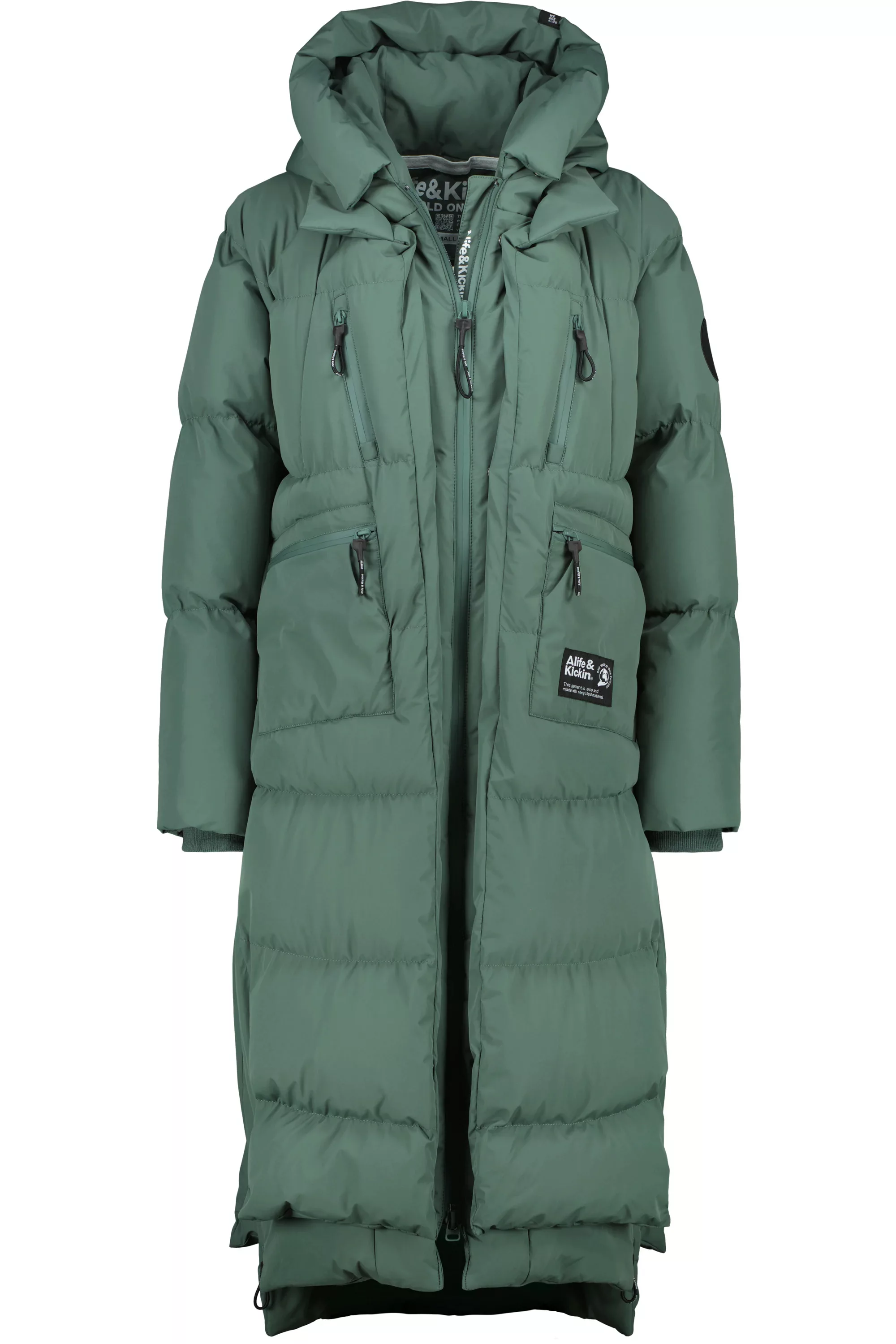 Alife & Kickin Winterjacke "Damen RihannaAK A", mit Kapuze, Langer, warmer günstig online kaufen