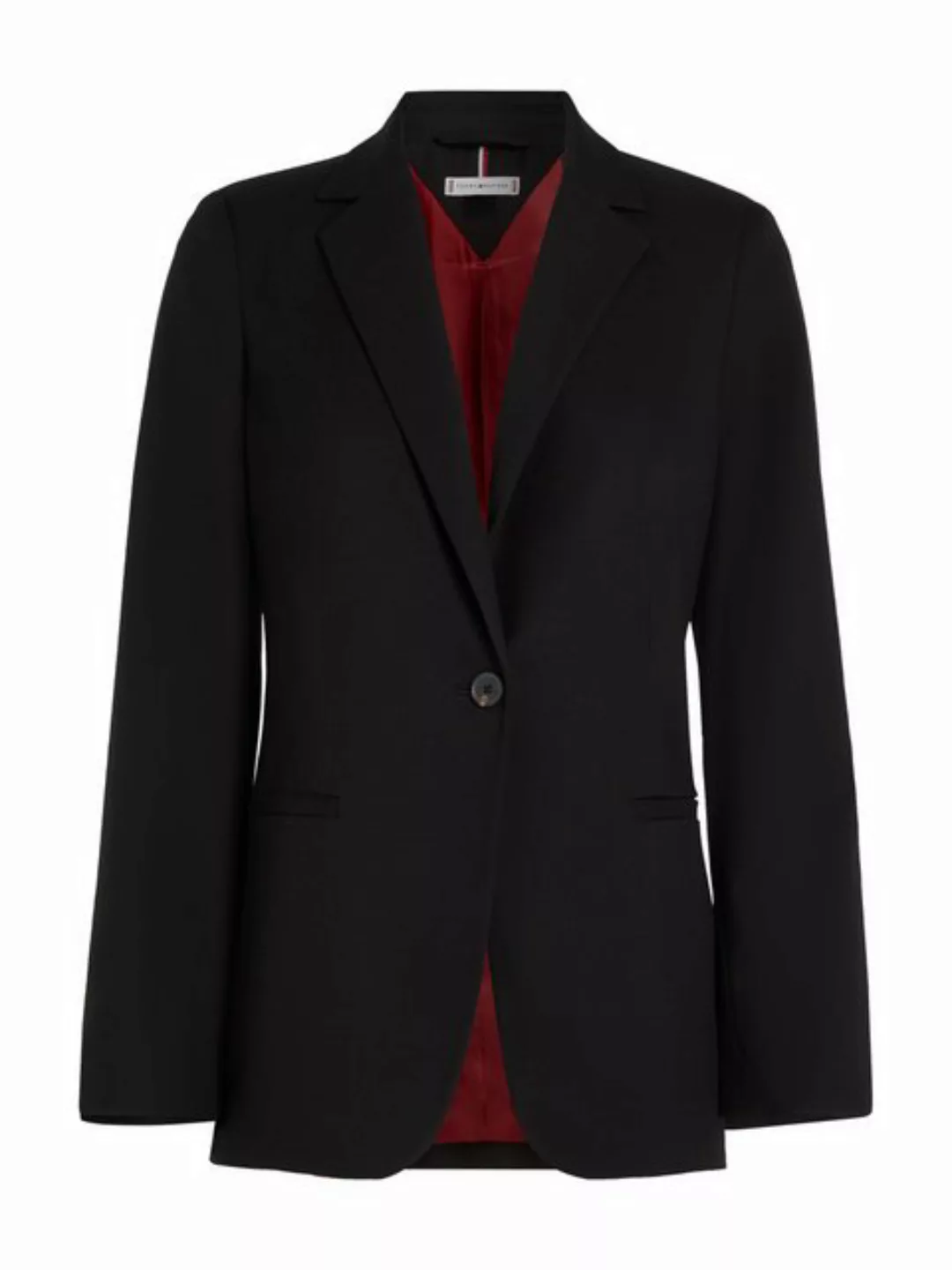 Tommy Hilfiger Longblazer SMD CORE REGULAR SB BLAZER mit Logostickerei günstig online kaufen