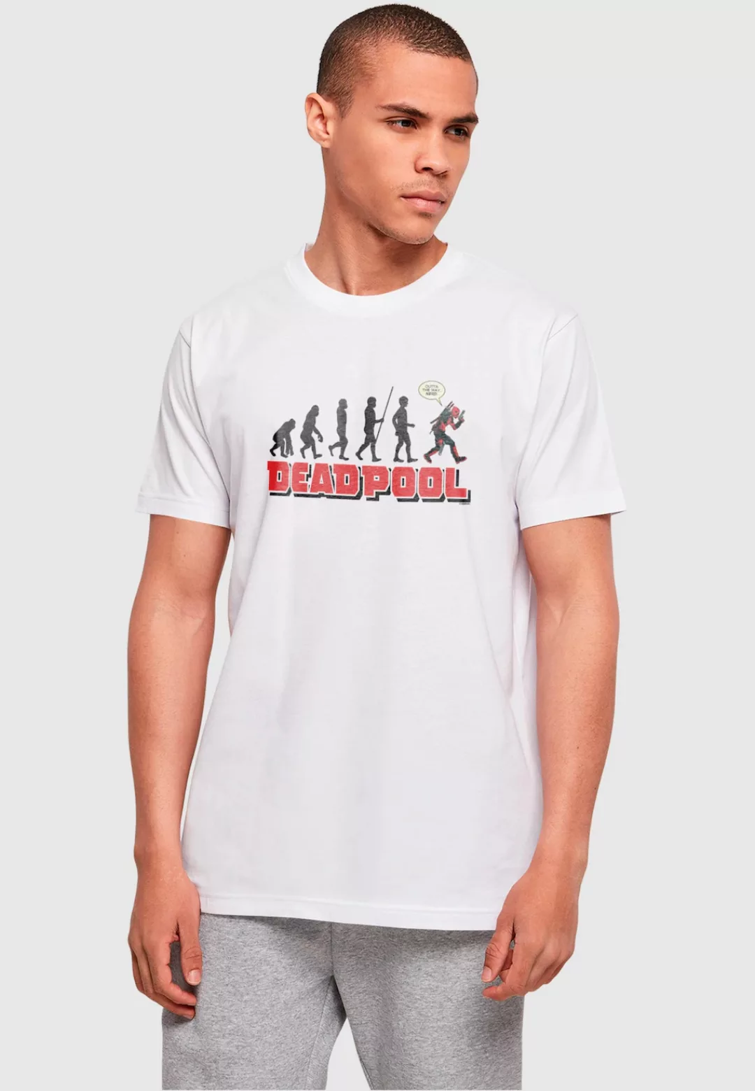 ABSOLUTE CULT T-Shirt "ABSOLUTE CULT Herren Deadpool - Evolution T-Shirt" günstig online kaufen