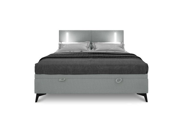 99rooms Boxspringbett Hugette (Schlafzimmerbett, Bett), LED-Beleuchtung günstig online kaufen