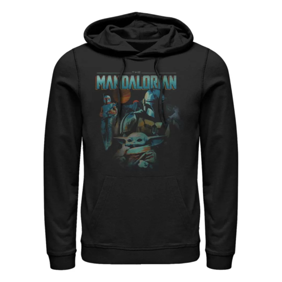 Star Wars - The Mandalorian - Gruppe Bobas Back - Unisex Hoodie günstig online kaufen