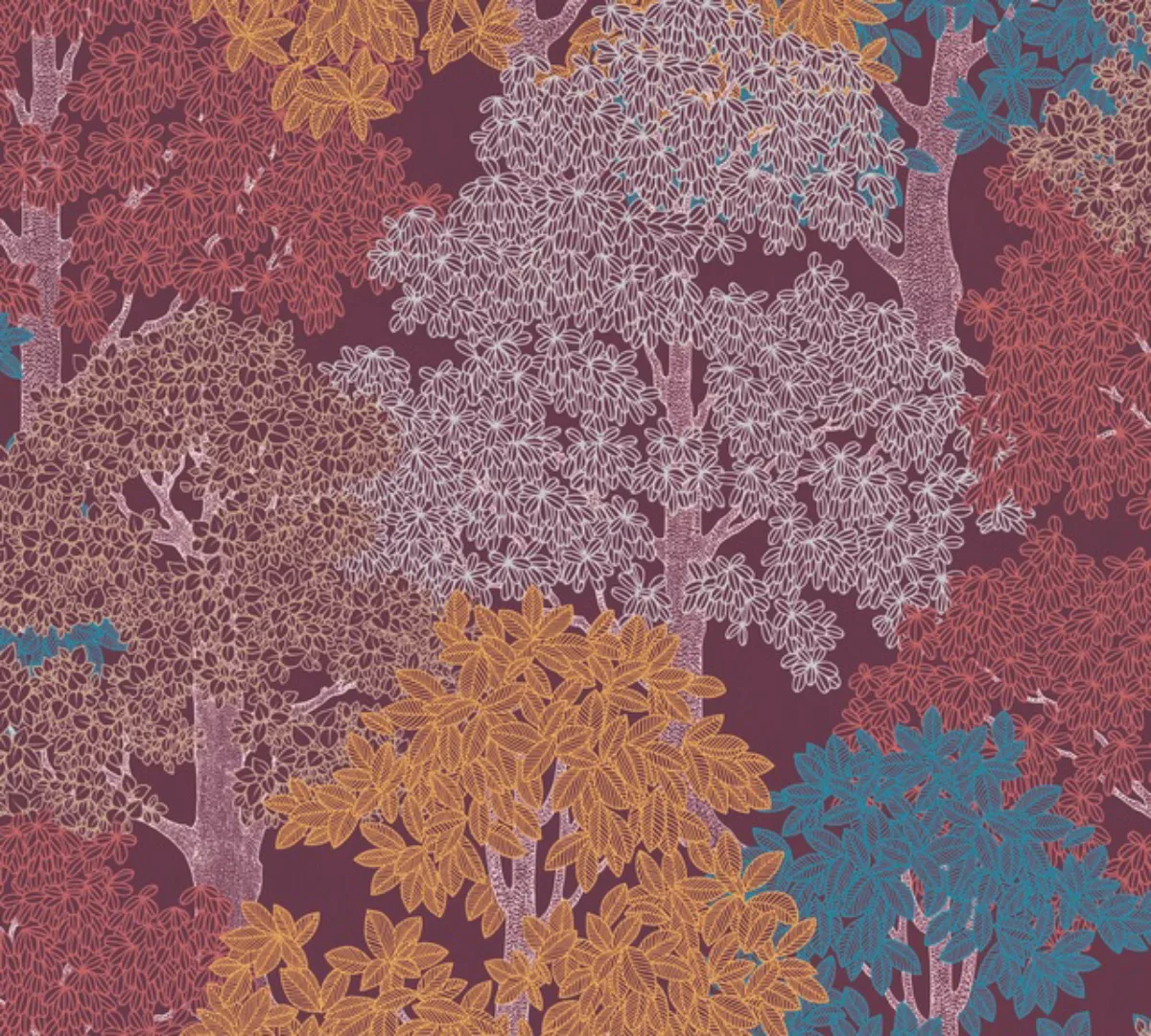 Architects Paper Vliestapete »Floral Impression«, floral-botanisch-Wald, Bl günstig online kaufen