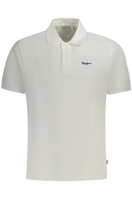 Pepe Jeans Poloshirt Herren Kurzarm Poloshirt Weiß aus Bio-Baumwolle günstig online kaufen