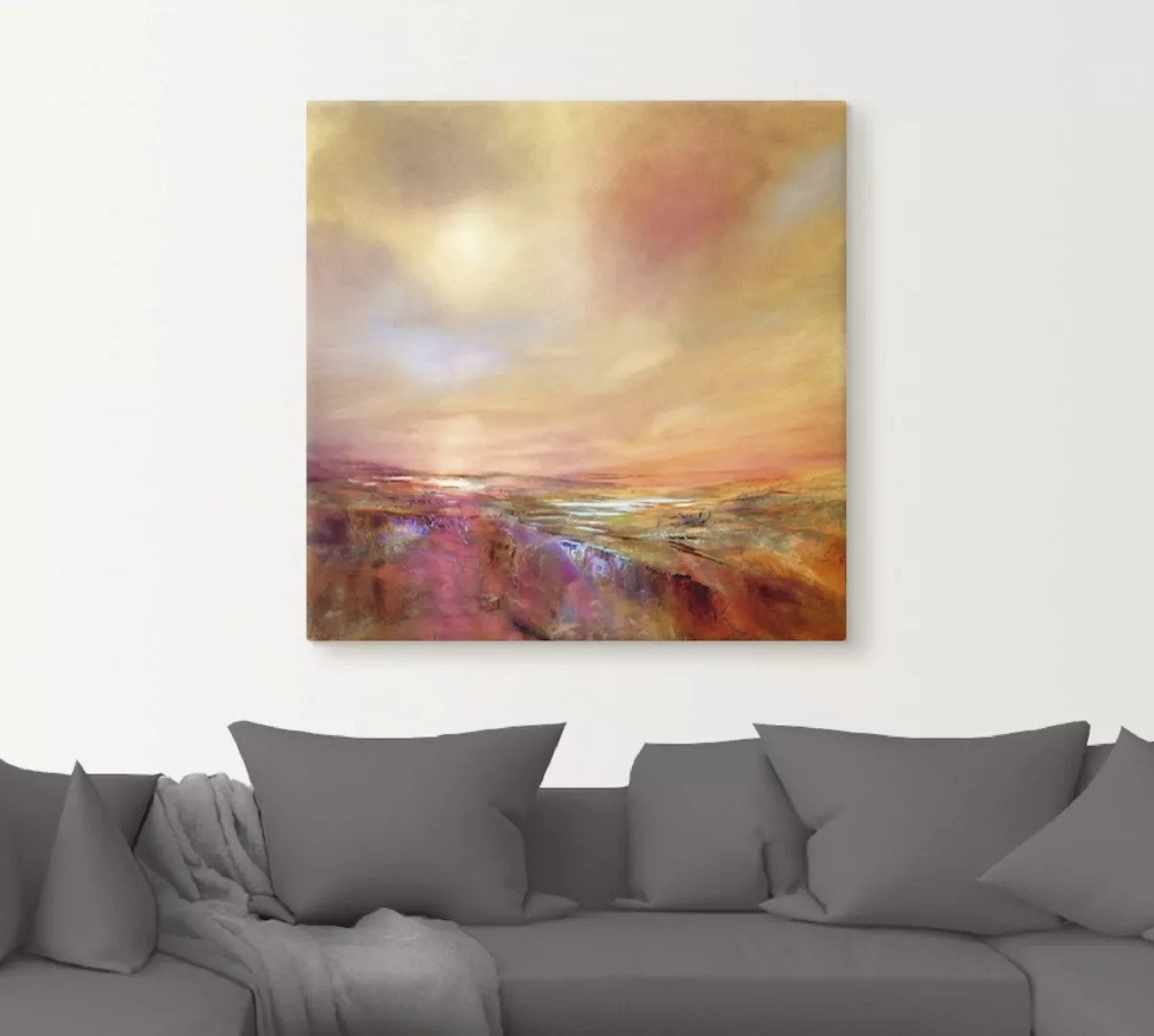 Artland Leinwandbild "Den Himmel berühren", Berge, (1 St.), auf Keilrahmen günstig online kaufen