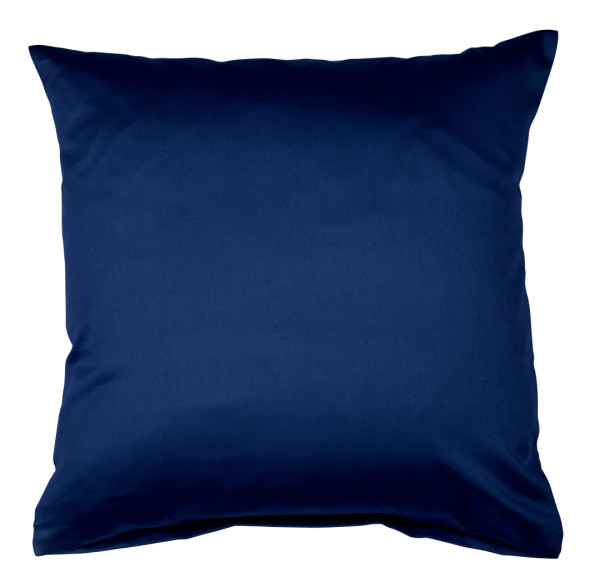 Janine Janine Mako-Satin Bettwäsche Colors 31001 marine Größe:  40x40 cm günstig online kaufen