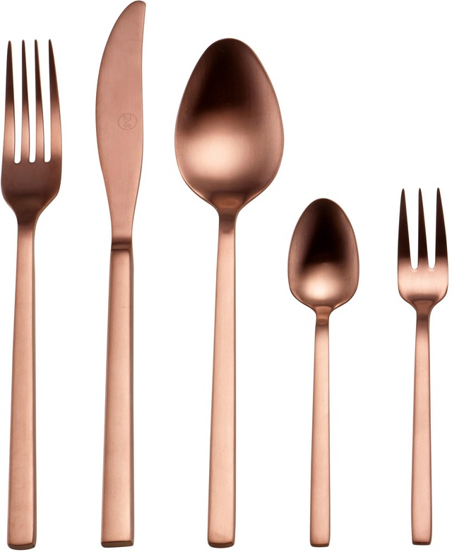 Guido Maria Kretschmer Home&Living Besteck-Set »GMK, Bronze Look«, (Set, 30 günstig online kaufen