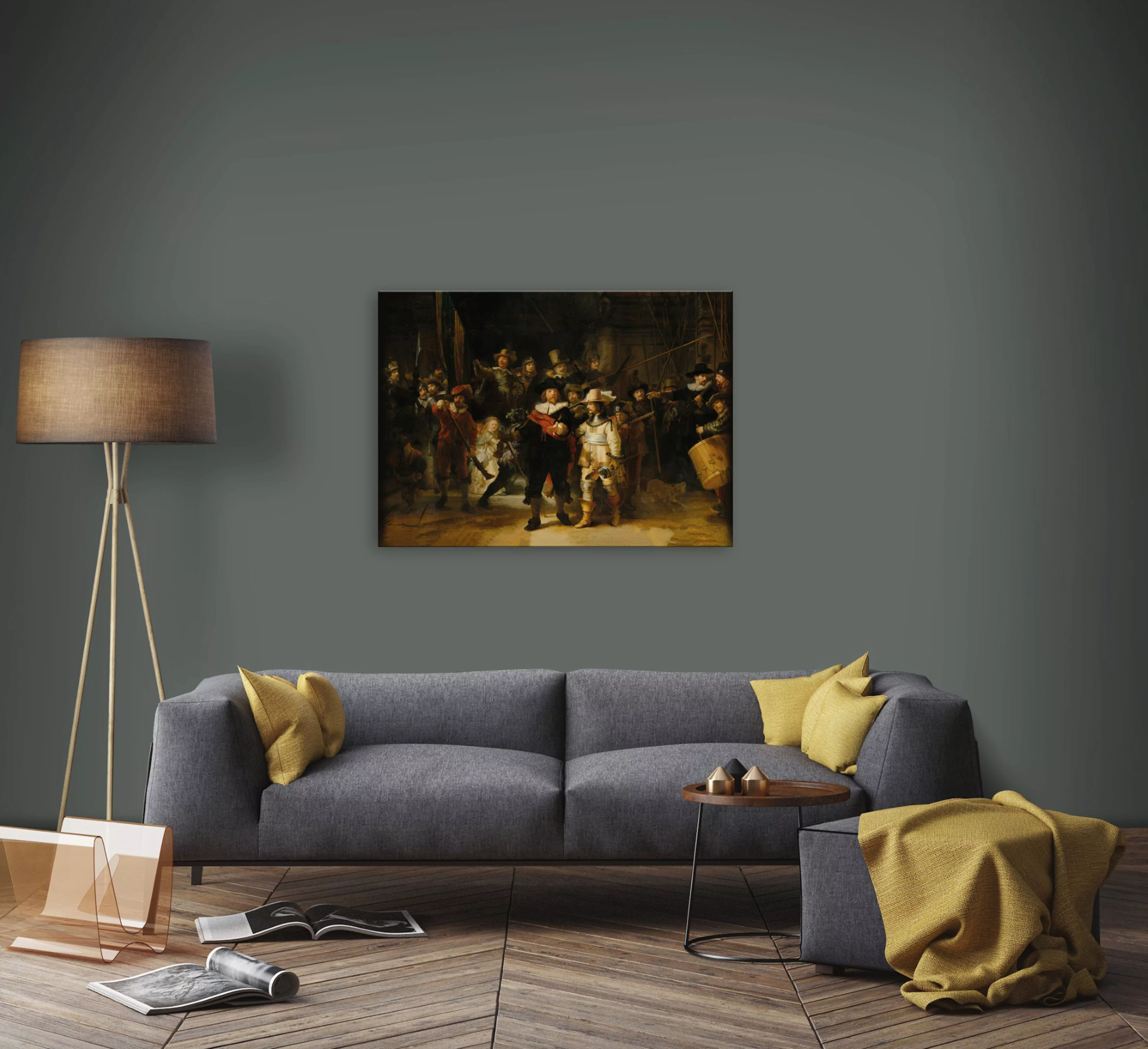 Art for the home Leinwandbild "Die Nachtwacht", 100x70cm günstig online kaufen