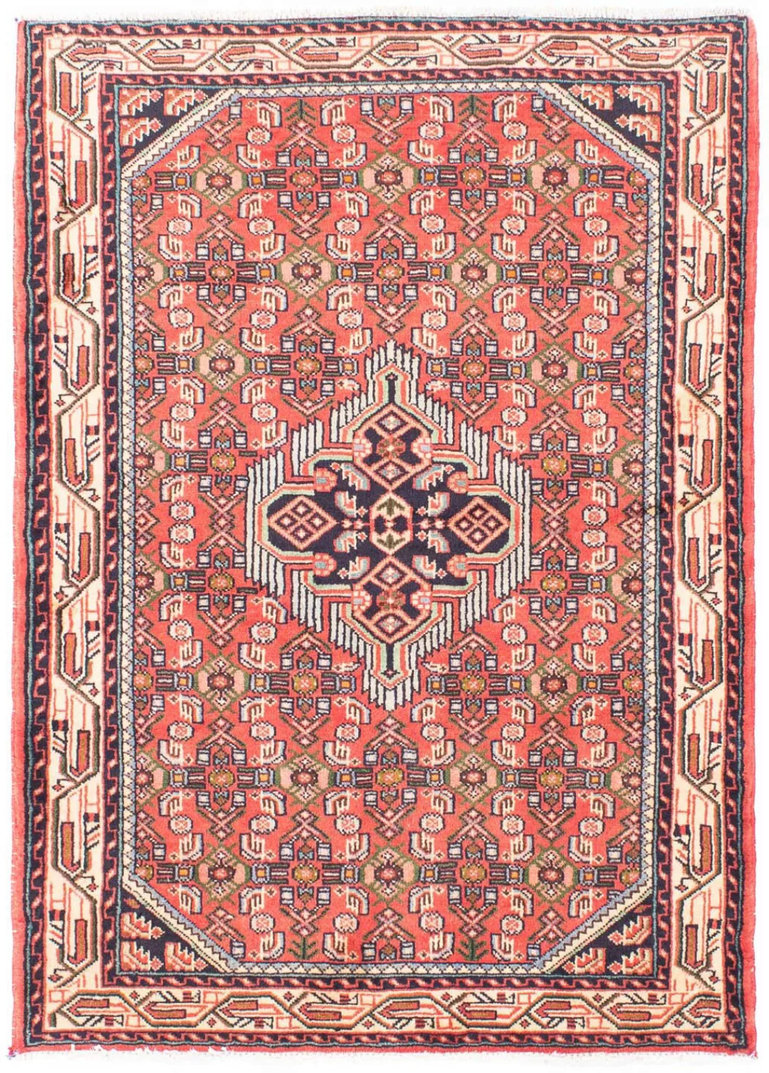 morgenland Orientteppich »Perser - Nomadic - 145 x 105 cm - rot«, rechtecki günstig online kaufen