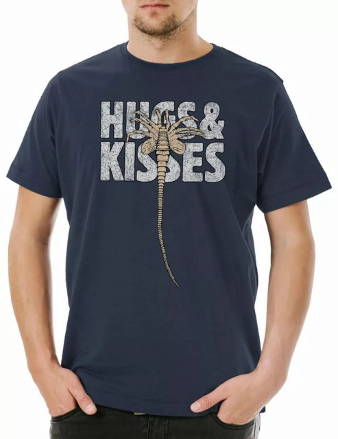 Urban Backwoods Print-Shirt Hugs & Kisses Herren T-Shirt XOXO Ripley Promet günstig online kaufen