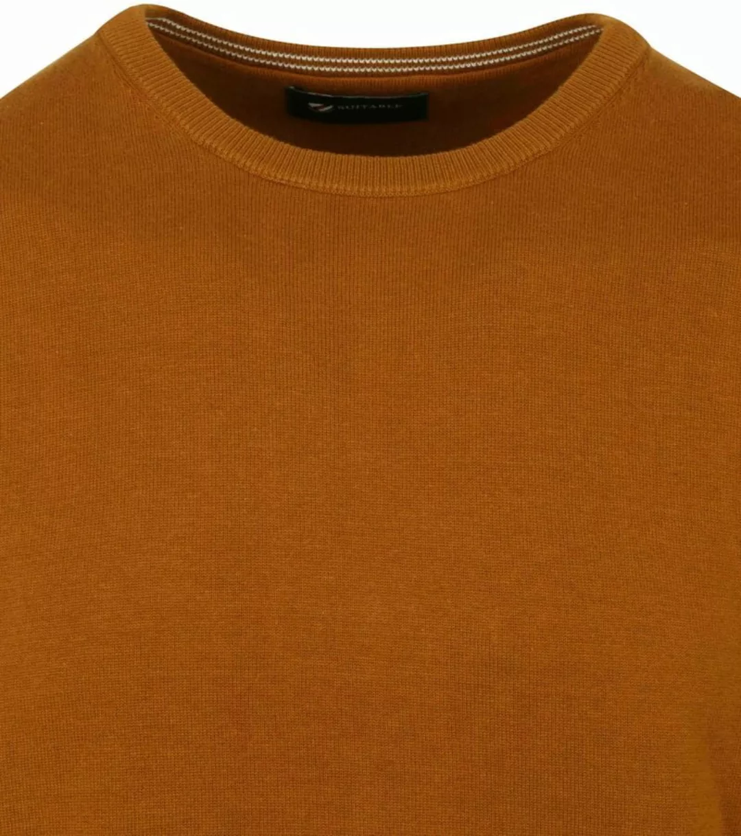 Suitable Oini Pullover O-Ausschnitt Ockergelb - Größe S günstig online kaufen