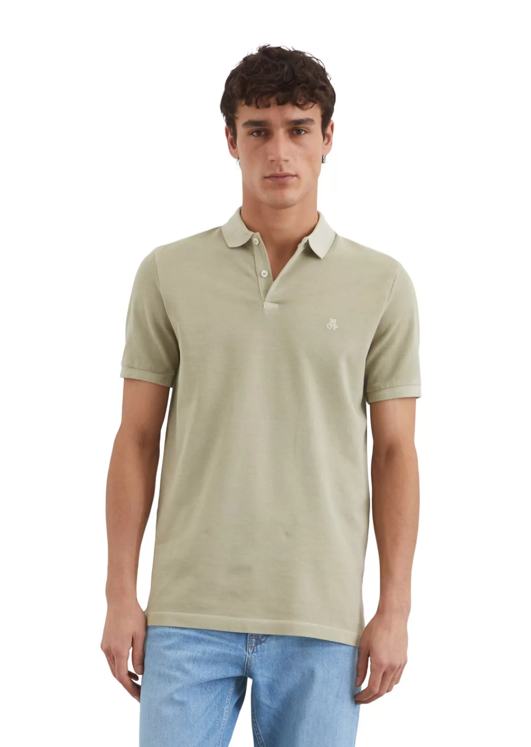 Marc OPolo Poloshirt "aus Bio-Baumwoll-Stretch" günstig online kaufen