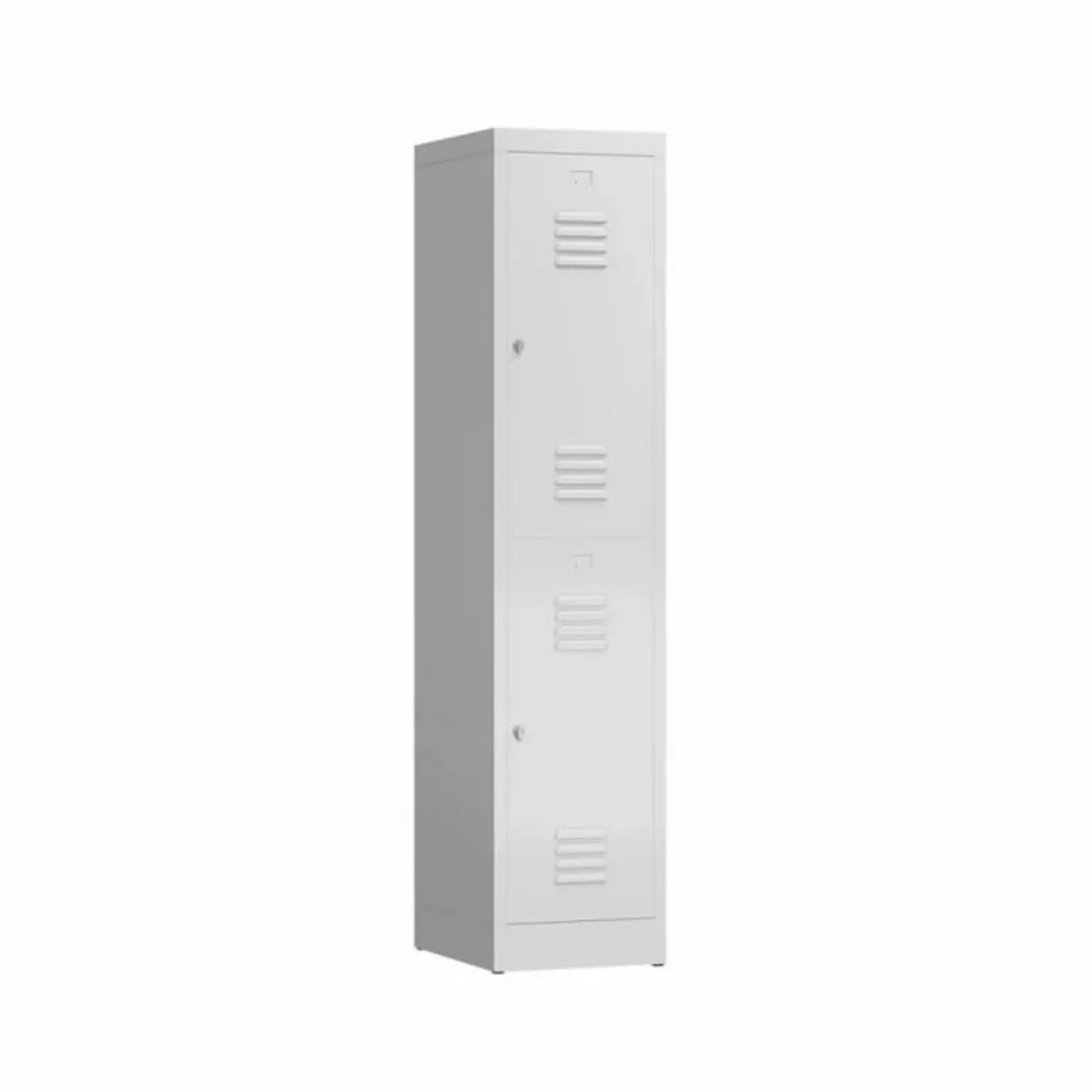 möbel-direkt.de Garderobenschrank Metallspind ClassiX Double Premium (Kompl günstig online kaufen