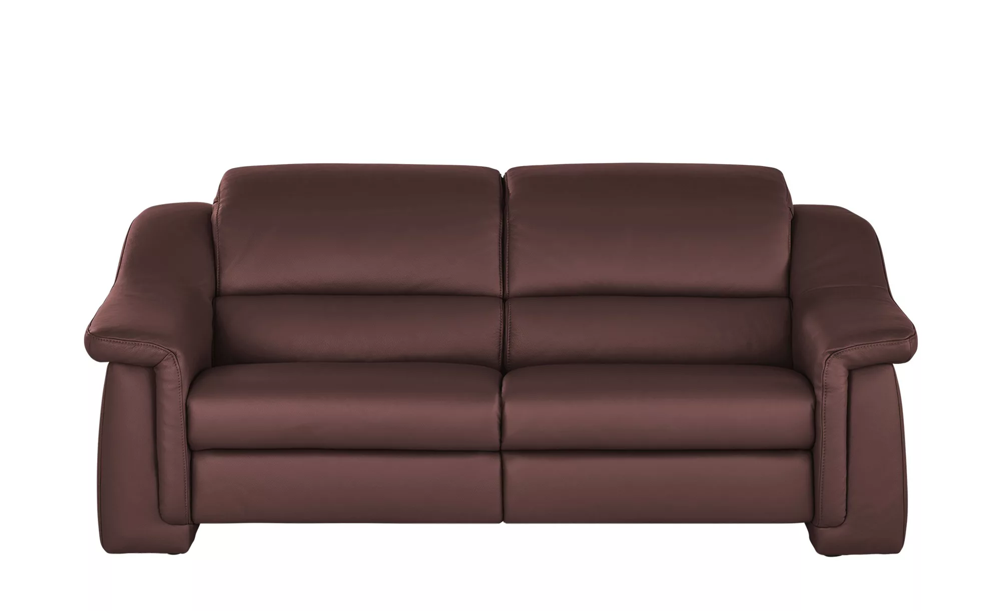 himolla Ledersofa  1501 ¦ rot ¦ Maße (cm): B: 202 H: 84 T: 106 Polstermöbel günstig online kaufen