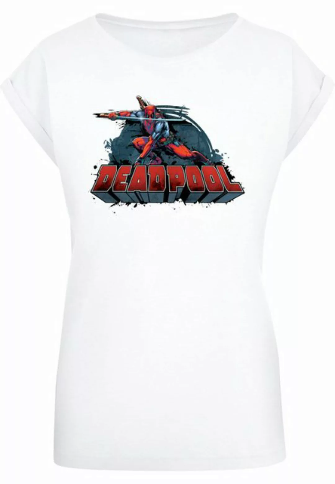 ABSOLUTE CULT T-Shirt ABSOLUTE CULT Damen Ladies Deadpool - Sword Logo T-Sh günstig online kaufen