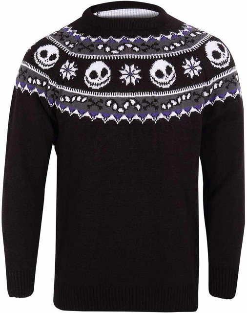 The Nightmare Before Christmas Rundhalspullover günstig online kaufen