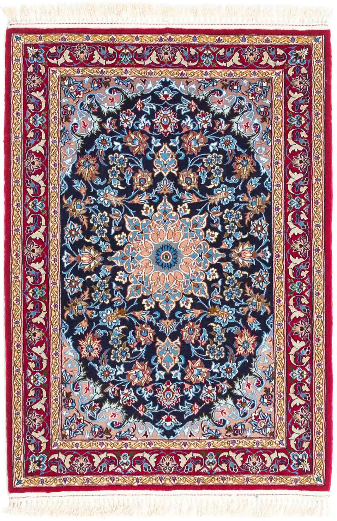 morgenland Orientteppich »Perser - Isfahan - Premium - 104 x 72 cm - dunkel günstig online kaufen