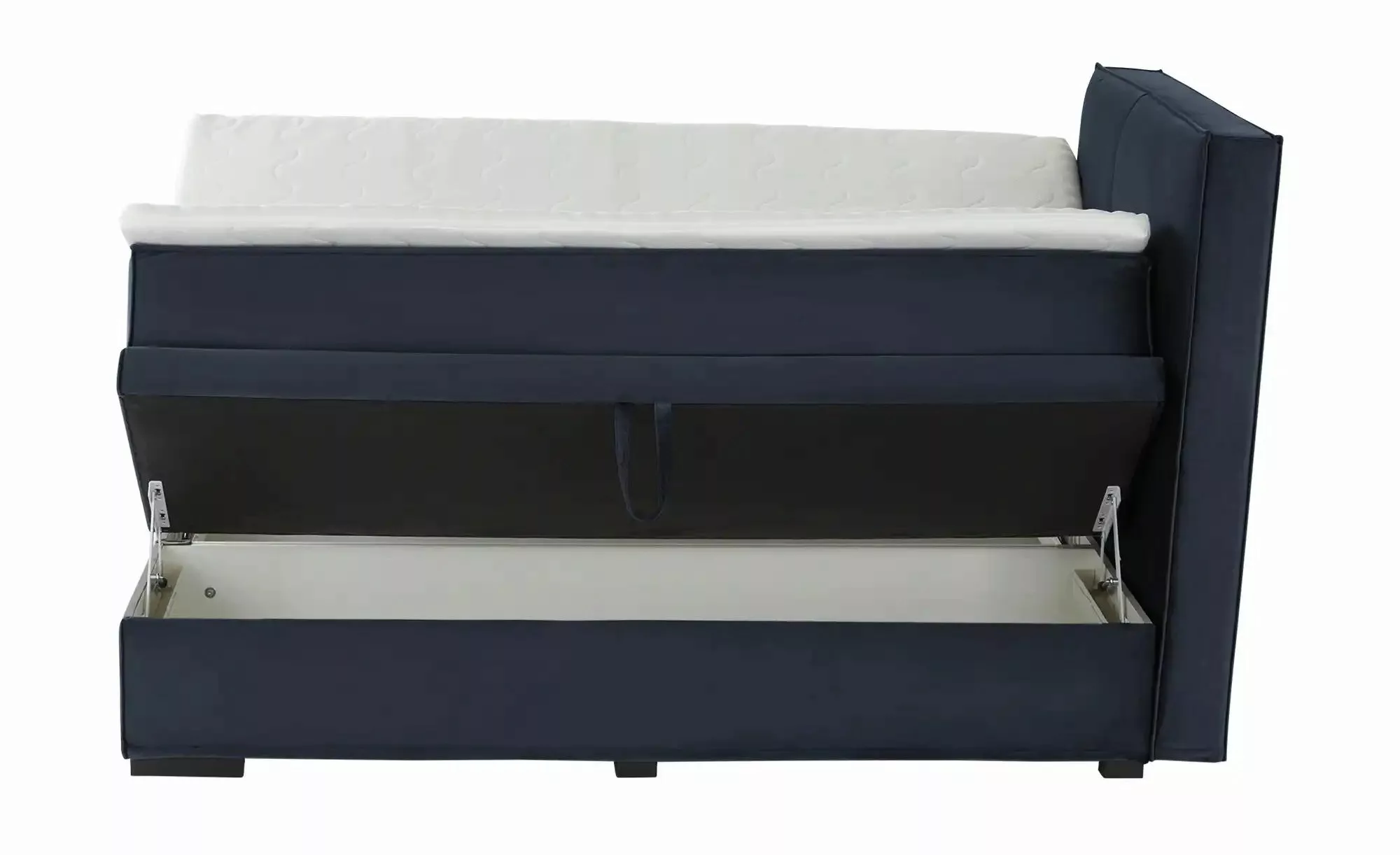 Boxi Boxspringbett mit Bettkasten Boxi Urban ¦ blau ¦ Maße (cm): B: 140 H: günstig online kaufen